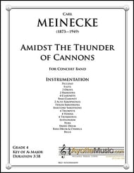 Amidst the Thunder of Cannons Concert Band sheet music cover Thumbnail